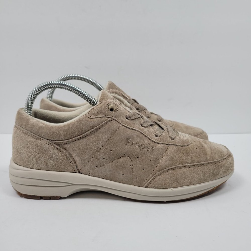 Propet Walker Shock Absorber Women's Tan Walking Sneaker W3841 US Size 8